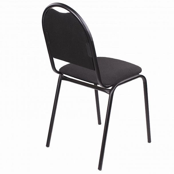 Стул для посетителей РС00Л, черный каркас, ткань черная - Вид 5