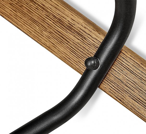 Стул барный Sheffilton SHT-ST19/S93 белый/браш.коричневый/черный муар - Вид 7