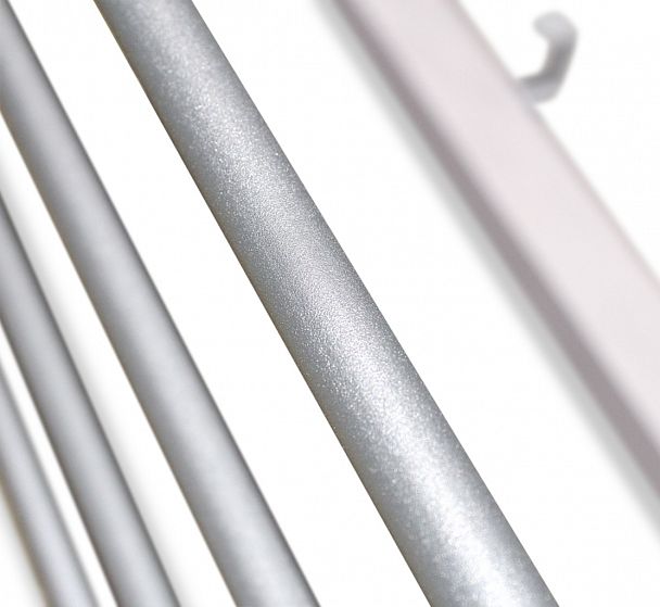 Полка для обуви Sheffilton Альберо SHT-SR9 беленый/алюм.металлик - Вид 9