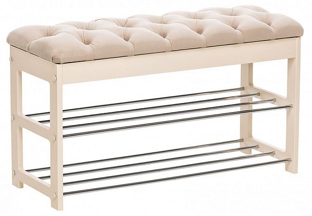 Банкетка-стеллаж для обуви Грейс - Вид 1