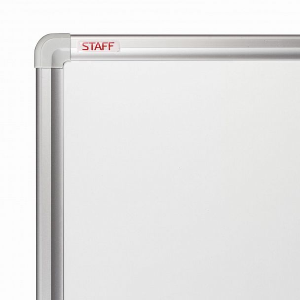 Доска магнитно-маркерная 60х90 см, алюминиевая рамка, ГАРАНТИЯ 10 ЛЕТ, STAFF, 235462 - Вид 6