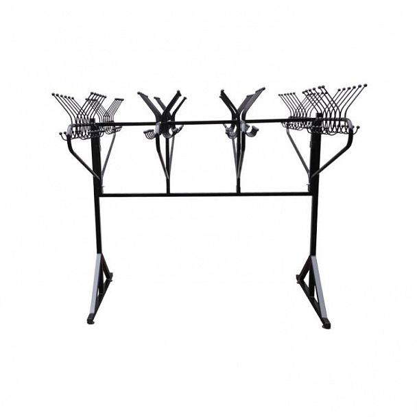 Вешалка поворотная напольная 4СТ на 96 крючков - Вид 4