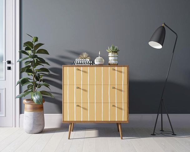 Комод Berber три ящика 43 принт арт BB40/Print_43 - Вид 4