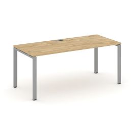 Style Project Direct Direct Стол письменный SN-6P.SR-016.M Тиквуд Светлый/Металл Серый 1980*700*750 - Фото предпросмотра