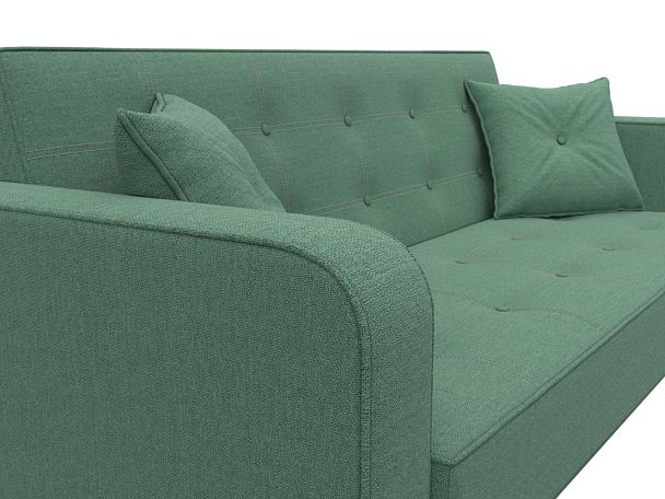 Диван-книжка Тур Рогожка зеленый - Вид 4