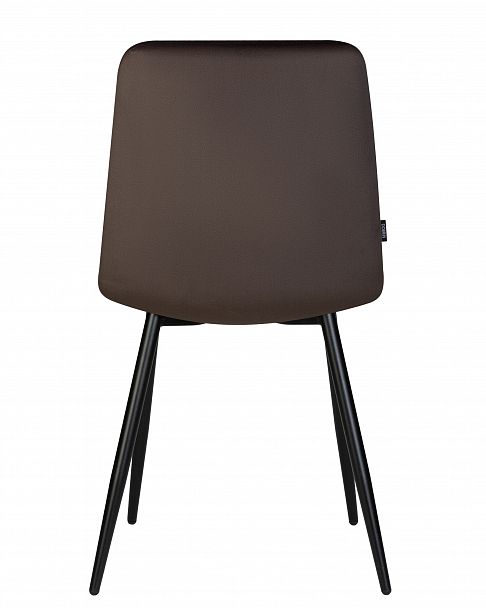 Стул обеденный DOBRIN CHILLY (Эспрессо Holland 74, основание черное) - Вид 5