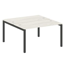 Metal System Quattro Р. ст. на П-образном м/к 50БП.РАС-СП-2.3 Дуб наварра/Антрацит металл 1400*1475*750 - Фото предпросмотра