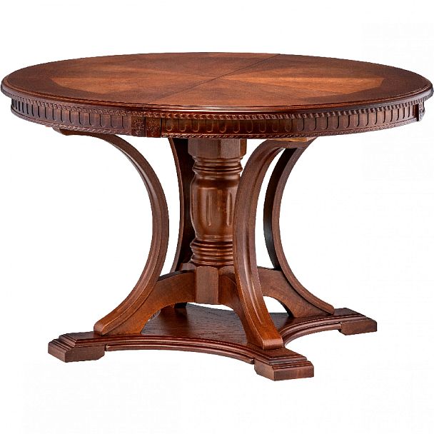 Стол деревянный раскладной Лорден D120 Миланский орех - Вид 3