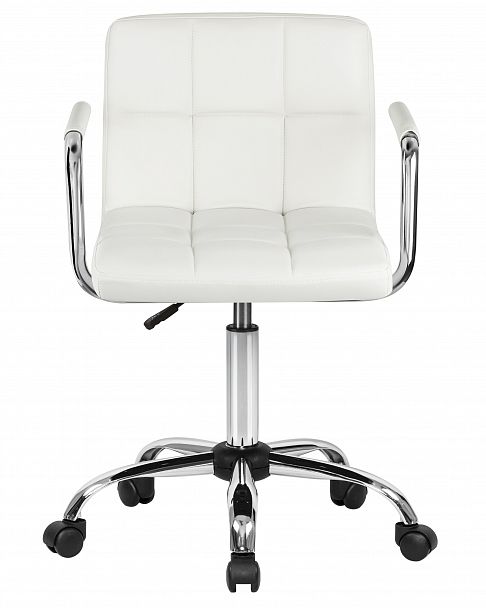 Офисное кресло для персонала DOBRIN TERRY (белый) - Вид 6