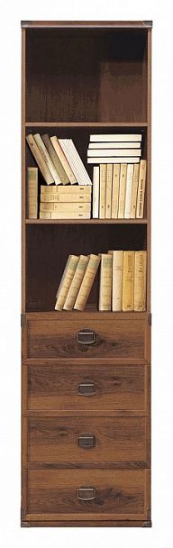 Стеллаж комбинированный Индиана JREG 4so/50 - Вид 1