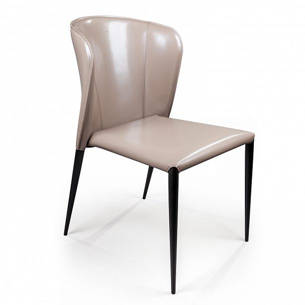 Стул Albert, кожа капучино, стопируемый - Вид 6
