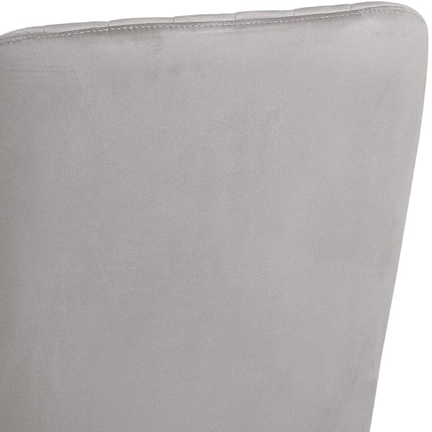 Комплект барных поворотных кресел Барли К, Confetti silver/белый, 2 шт. - Вид 11