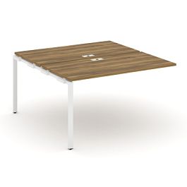 Concept Двойной наборный элемент рабочей станциии CN.DNRS-003 Сандал Янтарный/Металл Белый 1380*1480*750 - Фото предпросмотра