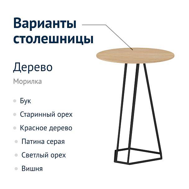 Стол коктейльный Глобус - Вид 4