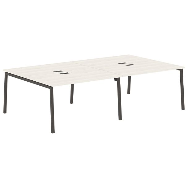 Стол 4-х местный ELWST 2716 Ясень Траун/Мокко 2726х1606х750 EDIS - Вид 1