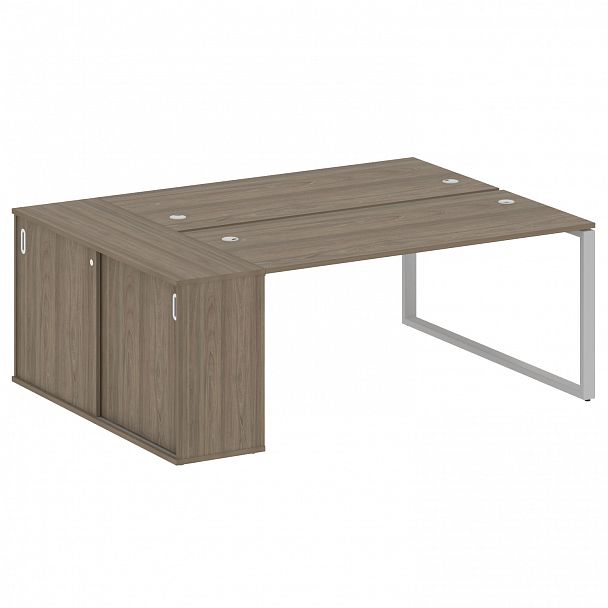 Рабочая станция "Metal System" БО.РС-СШК-1.4 вяз/серый - Вид 1