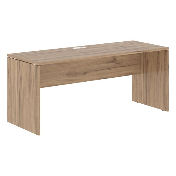 Стол прямой EDST 1767 Дуб Денвер светлый/Белый 1760х670х750 EDIS - Вид 1