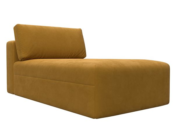 Модуль канапе Лига-060 НПБ Велюр желтый - Вид 1