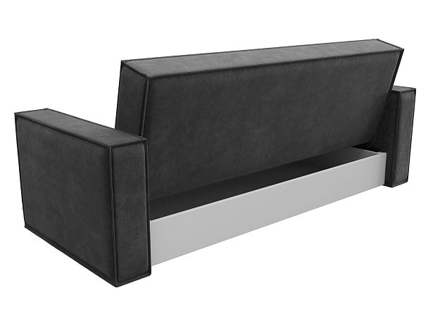 Диван-книжка Куба Велюр серый - Вид 6