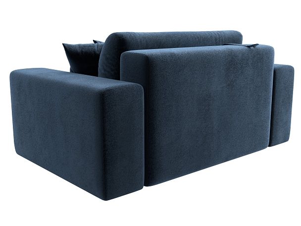 Кресло Лига-036 НПБ Велюр синий - Вид 6