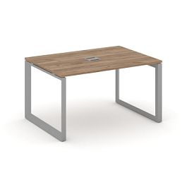 Style Project Next Стол переговорный SN-59O.SPRG-004 Дуб Табак/Металл Серый 1580*980*750 - Фото предпросмотра
