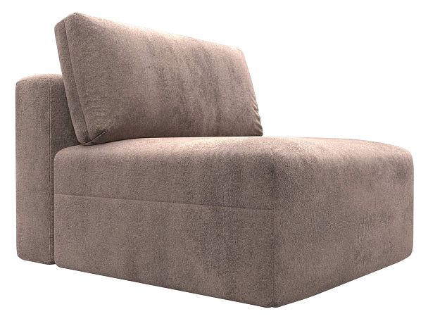 Модуль диван Лига-060 НПБ Велюр бежевый - Вид 4