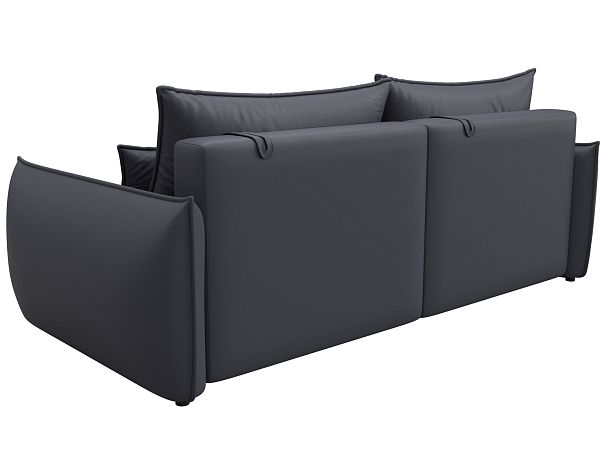 Диван прямой Лига-051 НПБ Экокожа серый - Вид 5