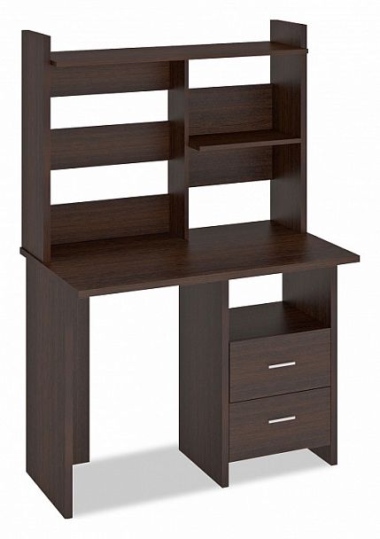 Стол компьютерный Домино Лайт СКЛ-Прям100+НКЛ-100 Венге - Вид 1