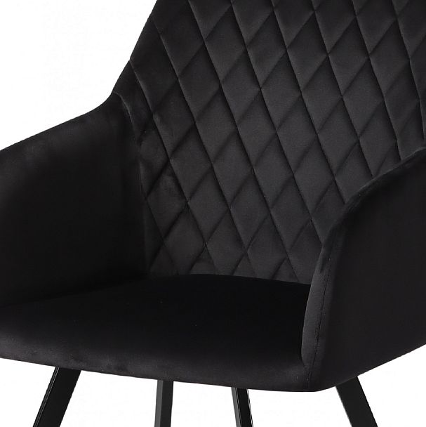 Комплект кресел Барли, черный H75/черный, 4 шт. - Вид 6