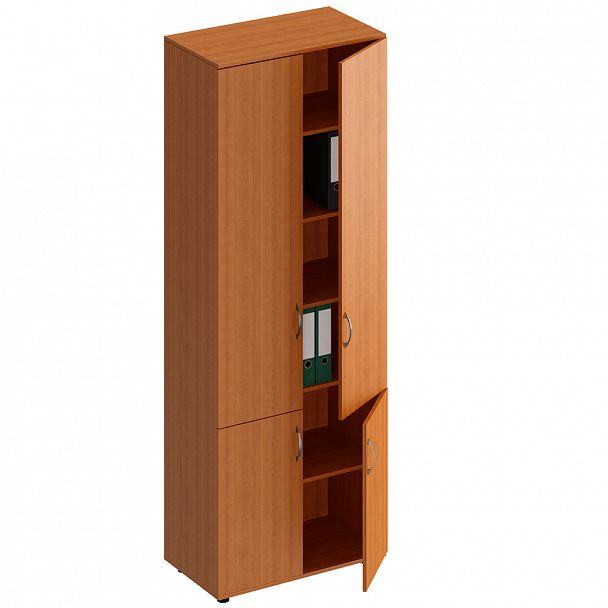 Шкаф для документов закрытый 4- дверный "Формула" ФР 373-1 ольха европейская - Вид 1
