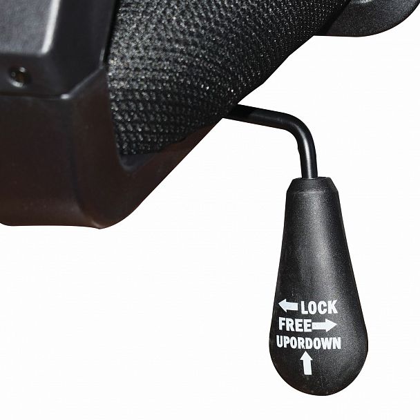 Кресло BRABIX "Victory MG-016", подголовник, хром, черное, 531924 - Вид 12