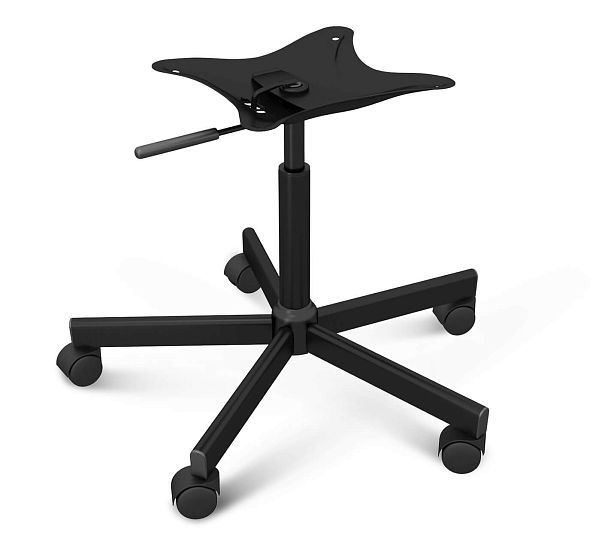 Стул подъемно-поворотный Sheffilton SHT-ST35/S155 горчичный/черный - Вид 7