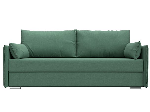 Диван прямой Сайгон Рогожка зеленый - Вид 2