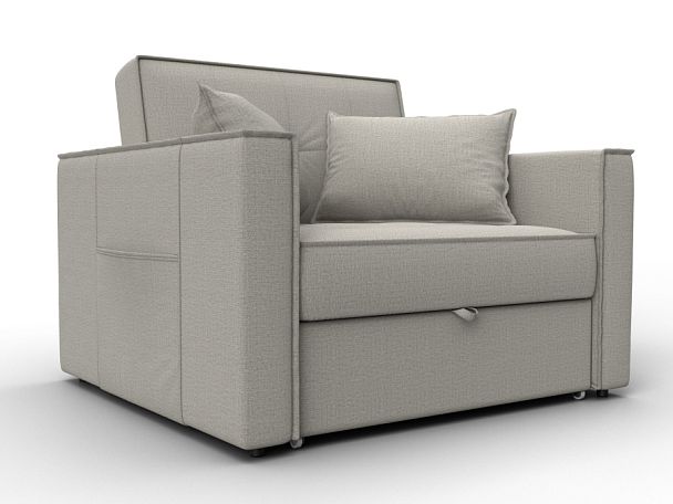 Кресло-кровать Лига-104 (80) Рогожка бежевый - Вид 1