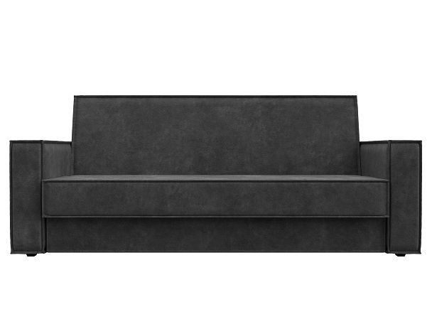 Диван-книжка Куба Велюр серый - Вид 2