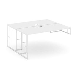 Rift Рабочая станция для опорной тумбы RF.DRSOT-014 Белый Бриллиант/Металл Белый 1580*1432*750 - Фото предпросмотра