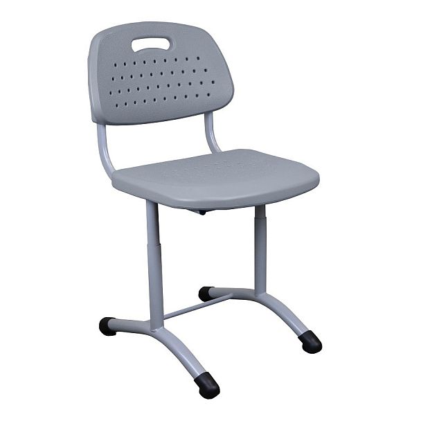 Школьный стул BOCCA, серый (каркас RAL 7040 серый), гр.5-7 - Вид 1