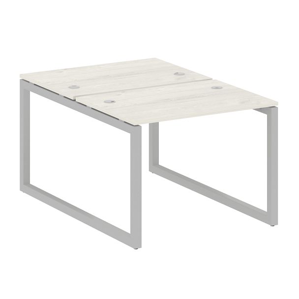 Metal System Quattro Р. ст. на О-образном м/к 50БО.РАС-СП-2.1 Дуб наварра/Серый металл 1000*1475*750 - Вид 1