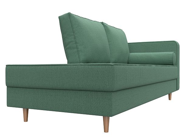 Кушетка Прайм правая Рогожка зеленый - Вид 3