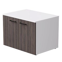 Тумба для оргтехники Everprof EVO 800х604x588 Белый/Дуб Пасадена - Фото предпросмотра