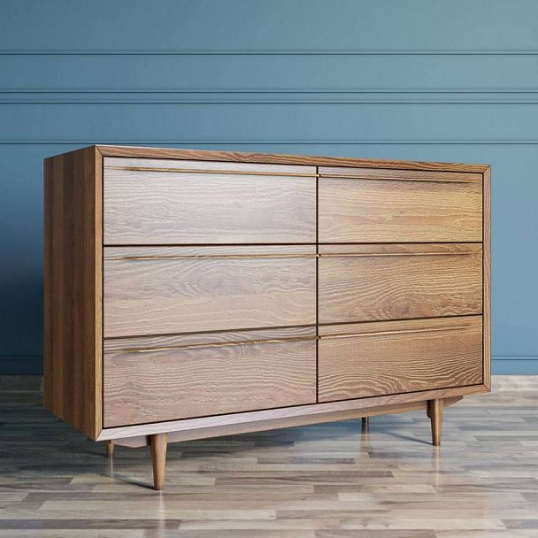 Комод "Bruni" с 6 ящиками BR-05 - Вид 3