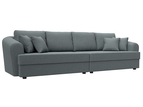 Диван прямой Милтон Рогожка серый - Вид 1