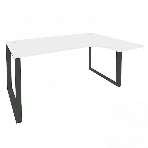 Стол эргономичный "Onix" O.MO-SA-4 белый/антрацит - Вид 1