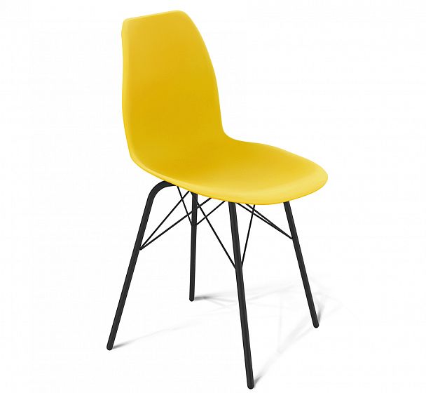 Стул Sheffilton SHT-ST29/S64 желтый ral 1021/черный муар - Вид 2