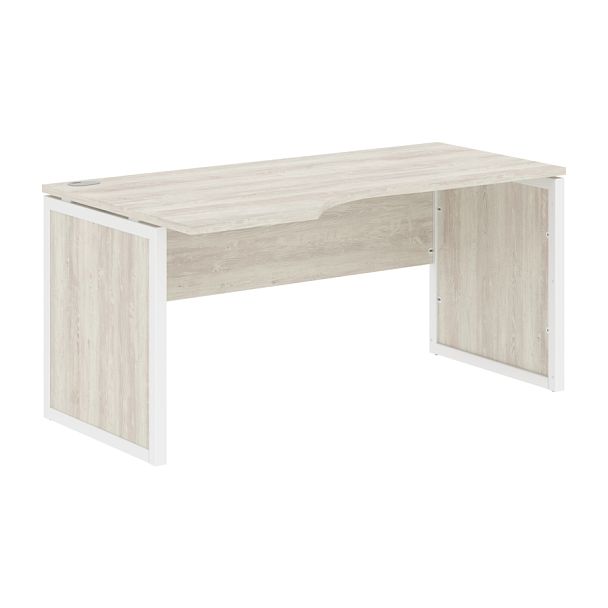 Стол эргономичный XQPCET 169(L) Сосна Эдмонт/Белый 1600х900х750 XTEN-QP - Вид 1