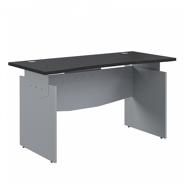 Стол "Offix new" OST 147 легно темный/металлик - Вид 1