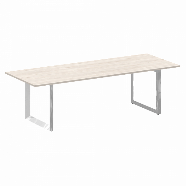 Стол переговорный на О-образном м/к "ONIX DIRECT LUX" M-O.MO-PRG-25 денвер светлый - Вид 1