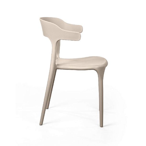 Стул Leo, первичный пластик бежевый - Вид 3