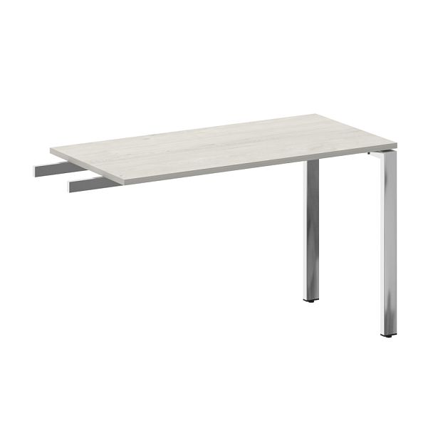 Metal System Direct Брифинг-приставка БП.ПР-4 Дуб наварра/Нерж. сталь 1200*600*750 - Вид 1