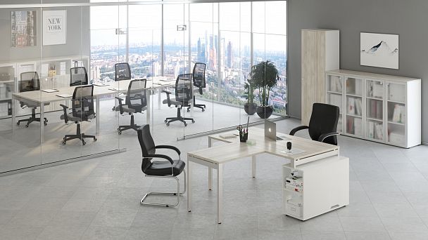 Топ Tess 135x45x2,5 светлый дуб - Вид 5